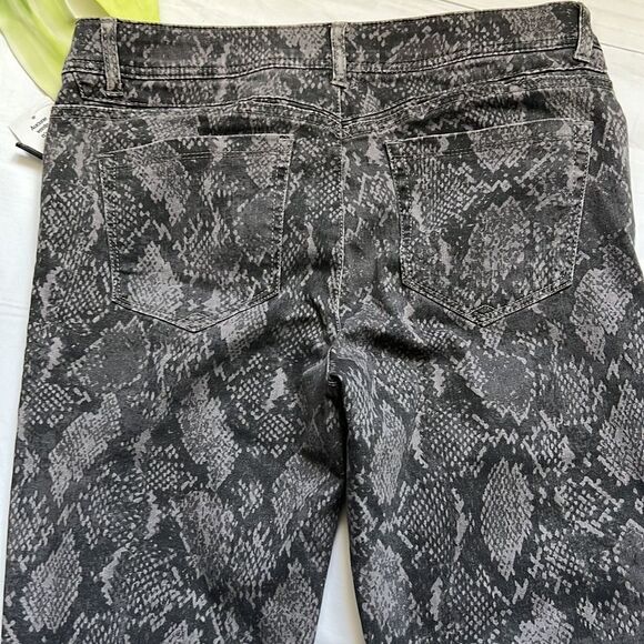 ⭐️nwt Democracy Absolution Side Zip Snake Jeggings⭐️ - Picture 7 of 8